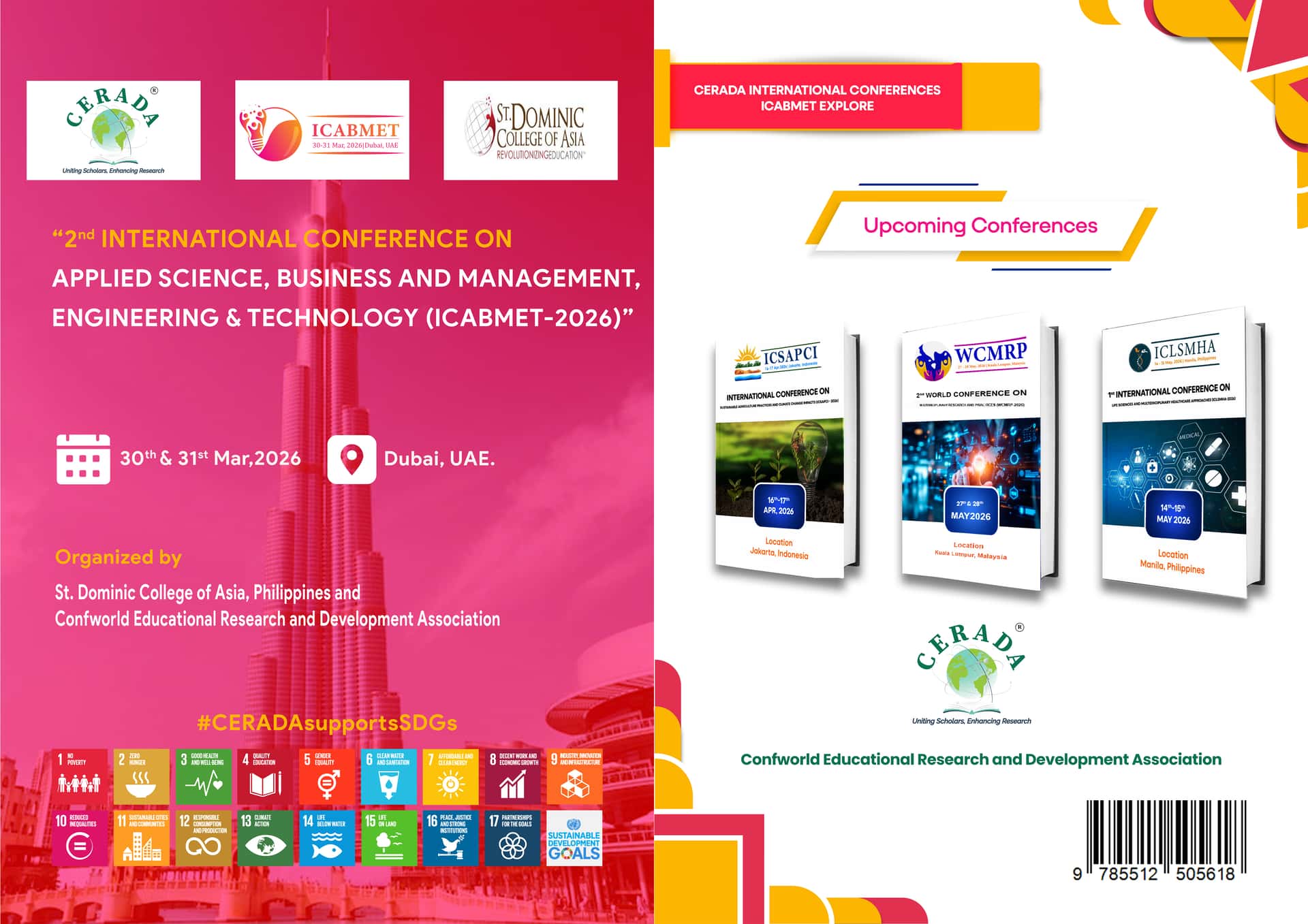 ICABMET - 2026 proceeding book cover